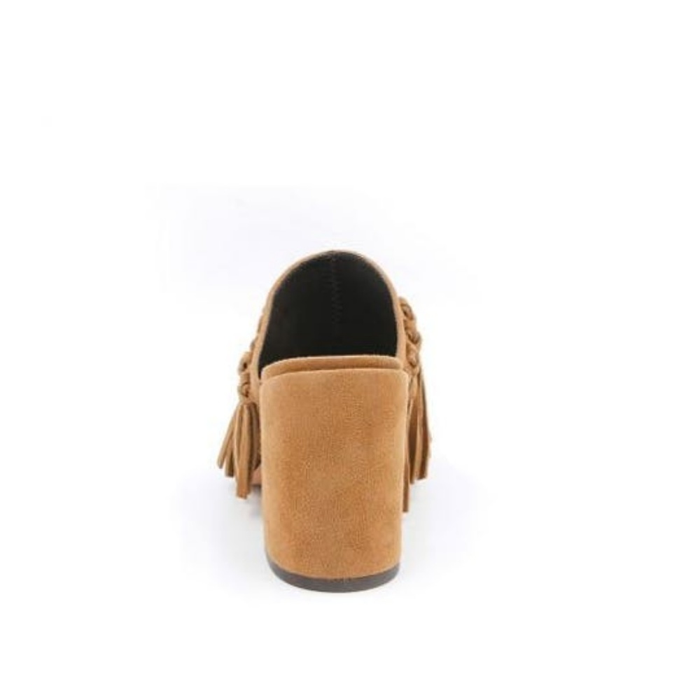 Last one‼️ RACHEL ZOE Kingston Fringe Mules NWT - Picture 2 of 6